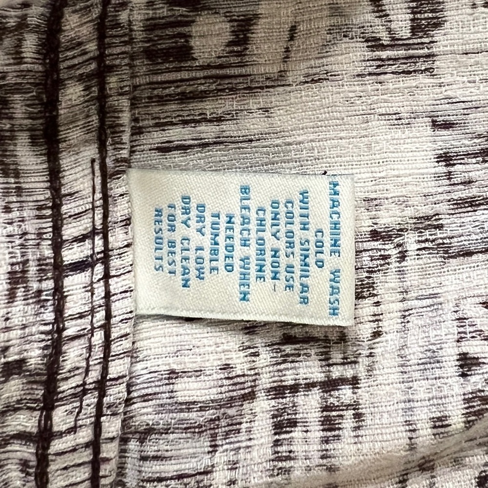 Caribbean Men's Silk Blend Short-Sleeve Camp Hawaian Shirt, XL - Picture 7 of 9